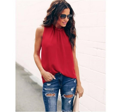 Maieu de damă cu decolteu O în mai multe culori - mărime până la 5XL