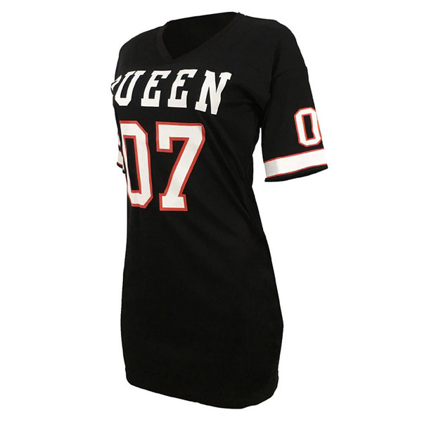 Rochie de dama actuala cu aplicatie alb-negru