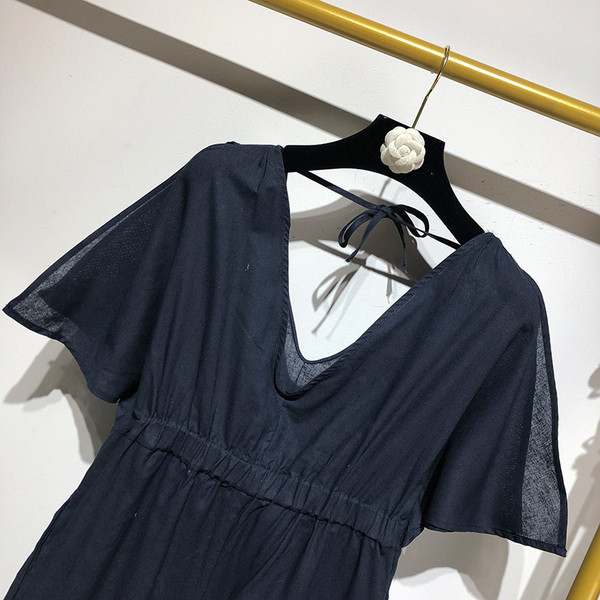 Γυναικεία ολόσωμη φόρμα με  7/8  μήκος  εξώπλατο