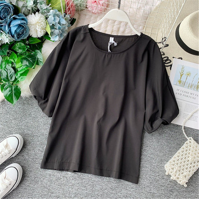 Bluza de dama eleganta model nou cu maneci scurte in mai multe culori