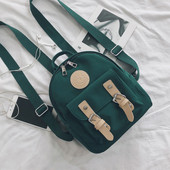 Rucsac mic de dama cu buzunar frontal in mai multe culori