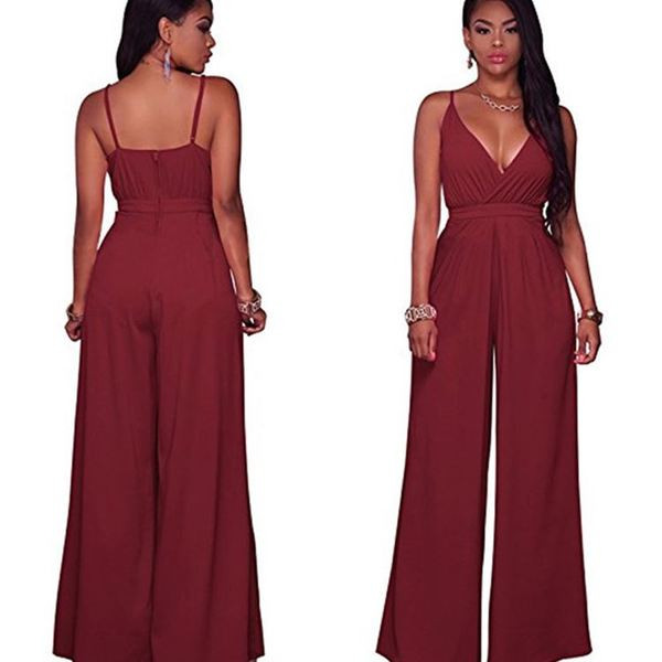 Salopeta de dama eleganta cu bretele si decolteu in V in mai multe culori