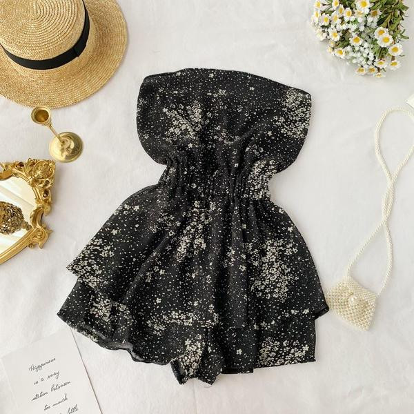 Salopeta dama cu talie elastica in mai multe culori