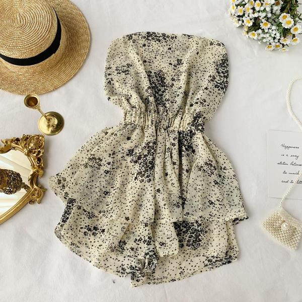 Salopeta dama cu talie elastica in mai multe culori