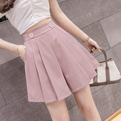 Pantaloni de dama la moda in trei culori cu nasturi