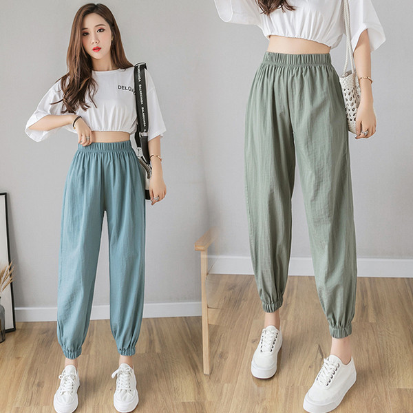 Pantaloni casual dama in mai multe culori model lat