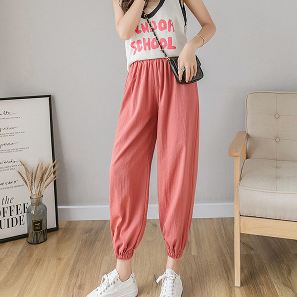 Pantaloni casual dama in mai multe culori model lat