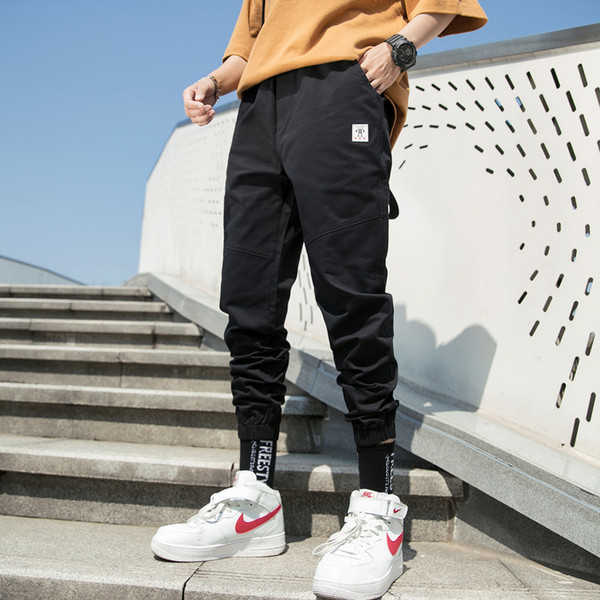 Pantaloni pentru bărbați de ultimă generație - în trei culori cu buzunare