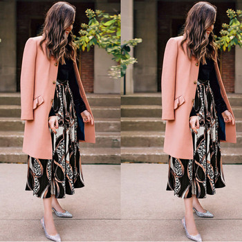 Fusta pliată de damă elegantă în două culori