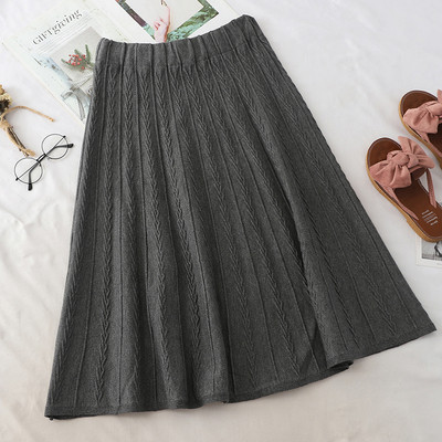 Model de fustă de damă modern croiat cu talie înaltă în mai multe culori