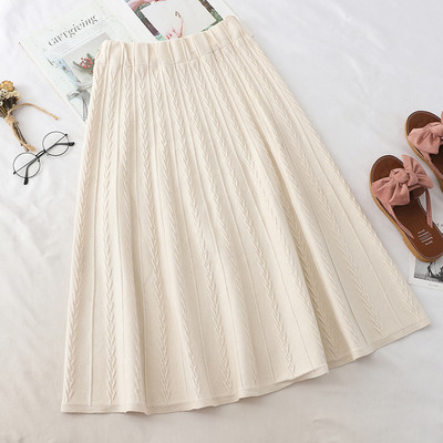 Model de fustă de damă modern croiat cu talie înaltă în mai multe culori