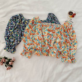 Bluza de dama cu nasturi in doua culori