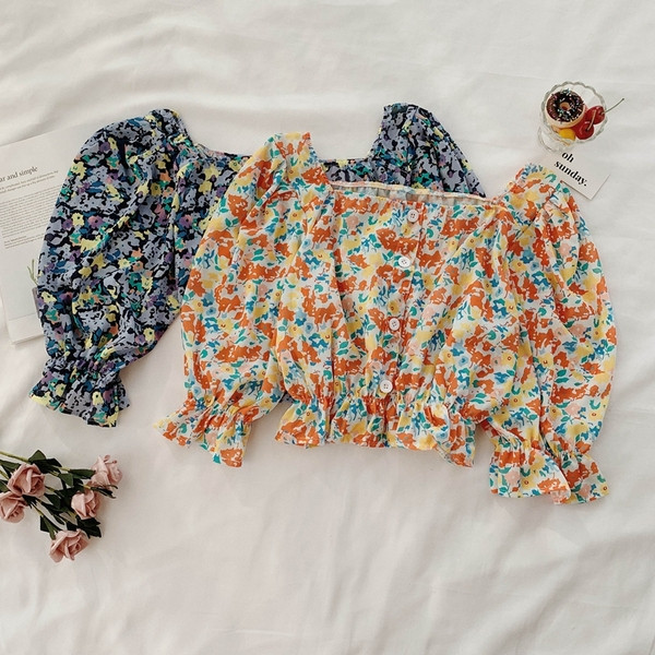 Bluza de dama cu nasturi in doua culori