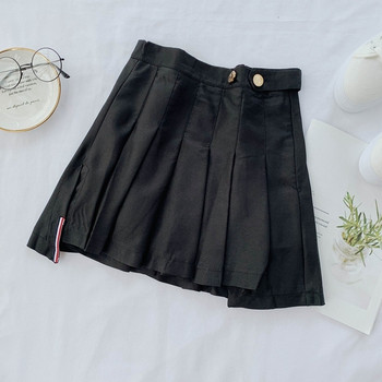 Fusta scurta plisata de dama in trei culori