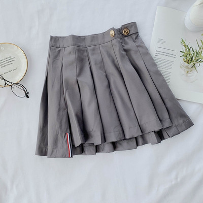 Fusta scurta plisata de dama in trei culori