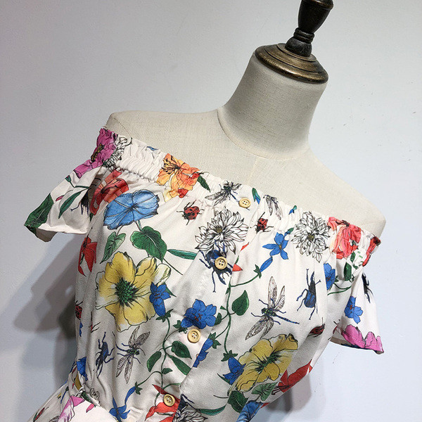 Salopeta scurta de dama cu umerii goi