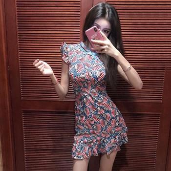 Rochie de dama scurta de actualitate - model montat