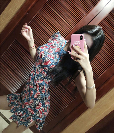 Rochie de dama scurta de actualitate - model montat