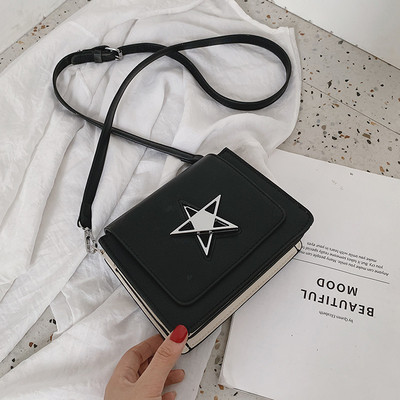 Geanta de dama moderna cu decor metalic in patru culori