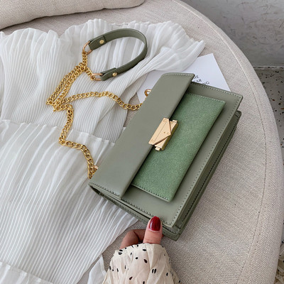 Geanta de dama cu lant metalic in mai multe culori