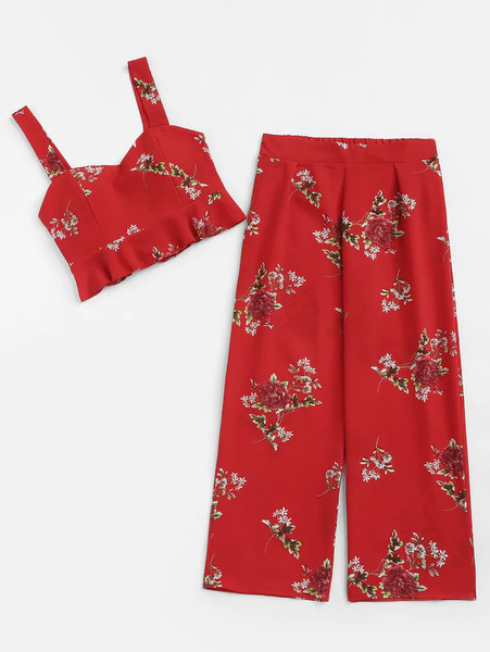 Μοντέρνο γυναικείο σετ δύο τεμαχίων - XL έως 4XL