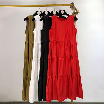 Rochie casual cu bretele largi - patru culori