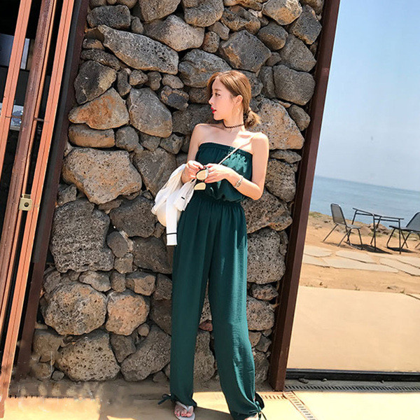 Salopeta de dama moderna fara bretele in diferite culori