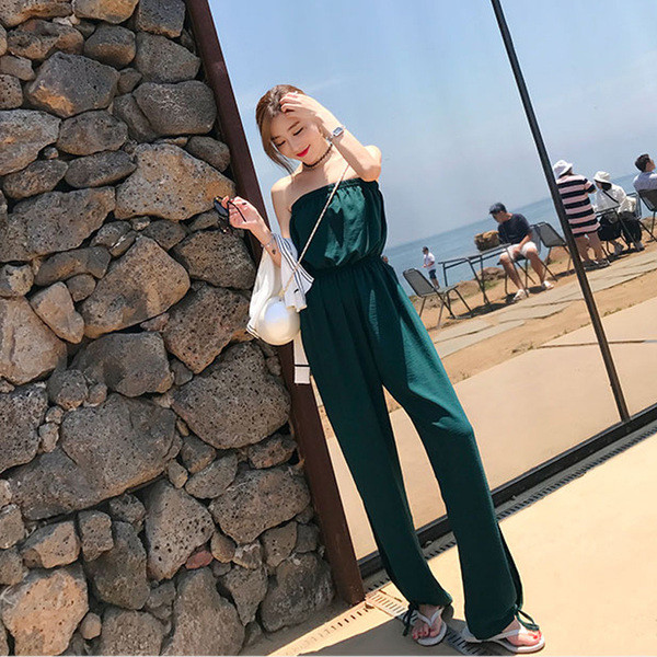 Salopeta de dama moderna fara bretele in diferite culori