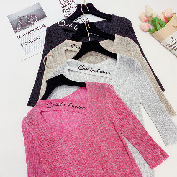 Bluza de dama cu maneci 3/4 in patru culori