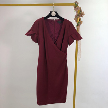 Rochie de dama model drept cu maneci scurte lotus