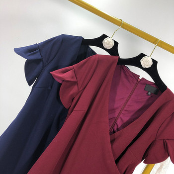 Rochie de dama model drept cu maneci scurte lotus