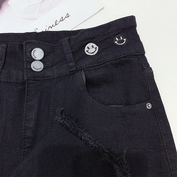 Blugi lungi de damă în negru