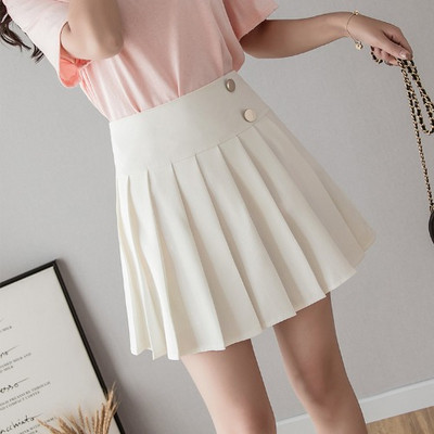 Fusta de dama actuala in trei culori - cu nasturi