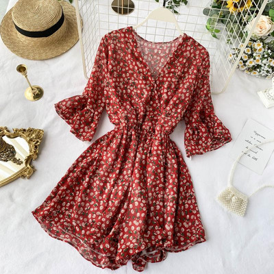 Salopeta de dama moderna cu maneci 3/4 in doua culori