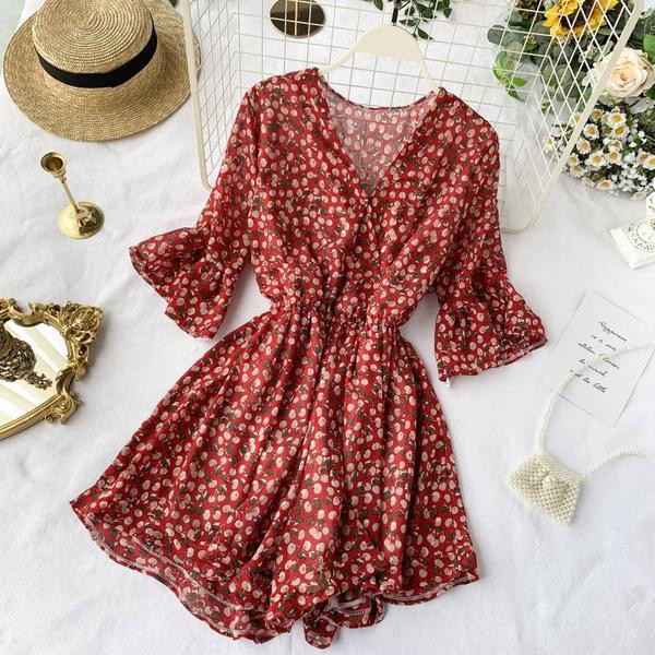 Salopeta de dama moderna cu maneci 3/4 in doua culori