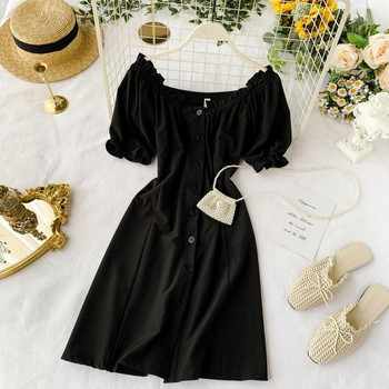 Rochie moderna de dama de culoare neagra