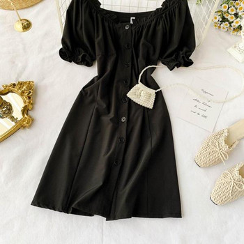 Rochie moderna de dama de culoare neagra