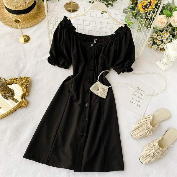 Rochie moderna de dama de culoare neagra