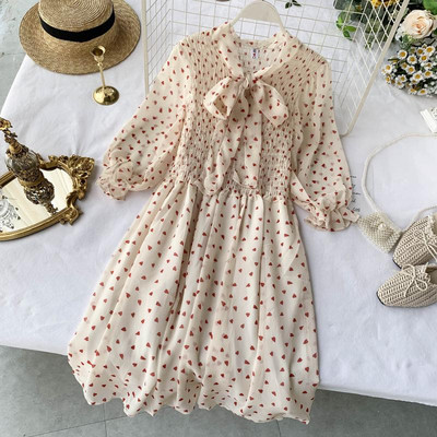 Rochie de dama cu panglica in doua culori