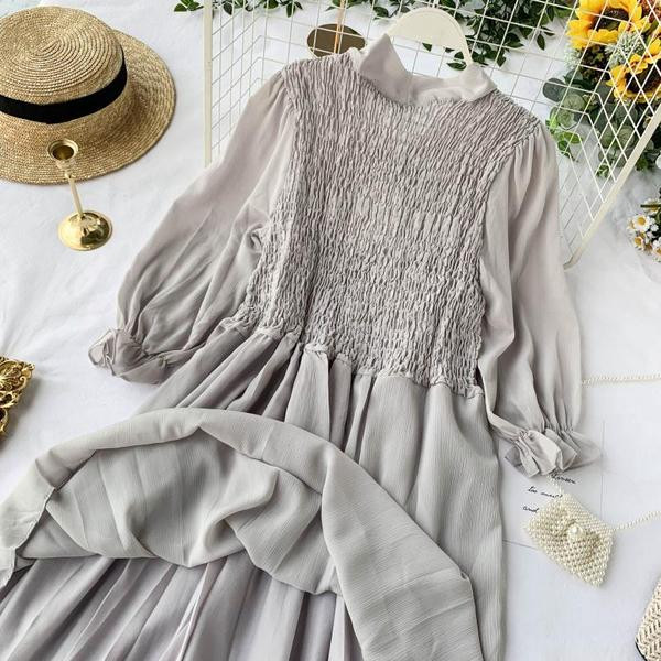 Rochie de dama cu panglica in doua culori