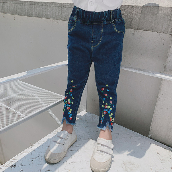 Model nou de blugi copii pentru fete - cu broderie