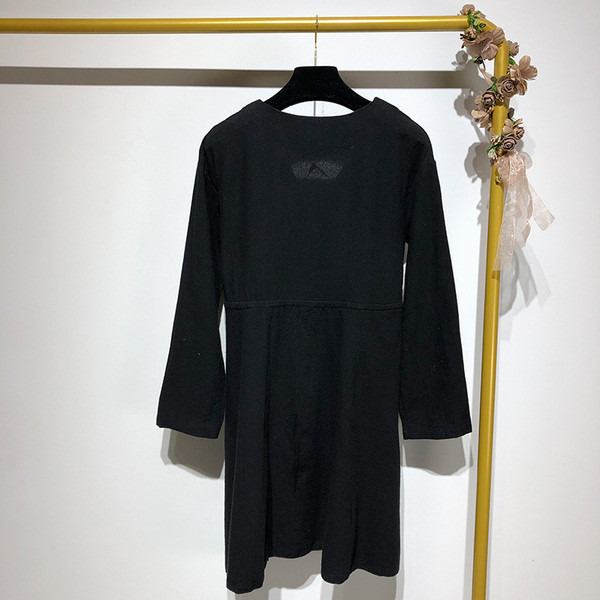 Set pentru femei din două părți alb-negru