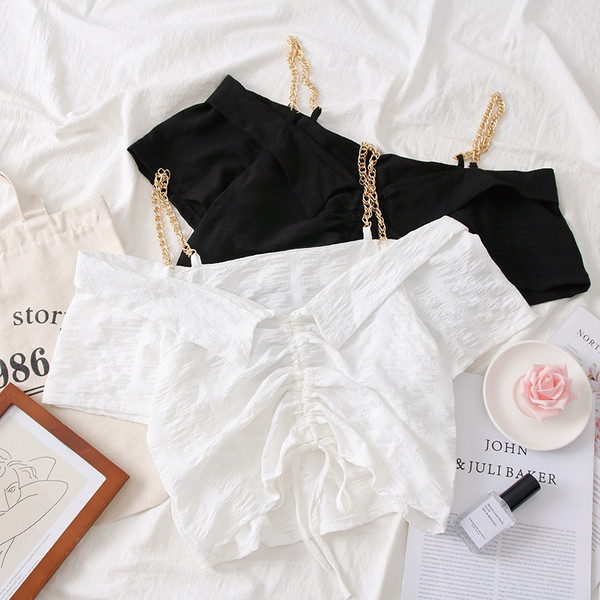 Bluză de damă modernă cu mâneci scurte - patru culori