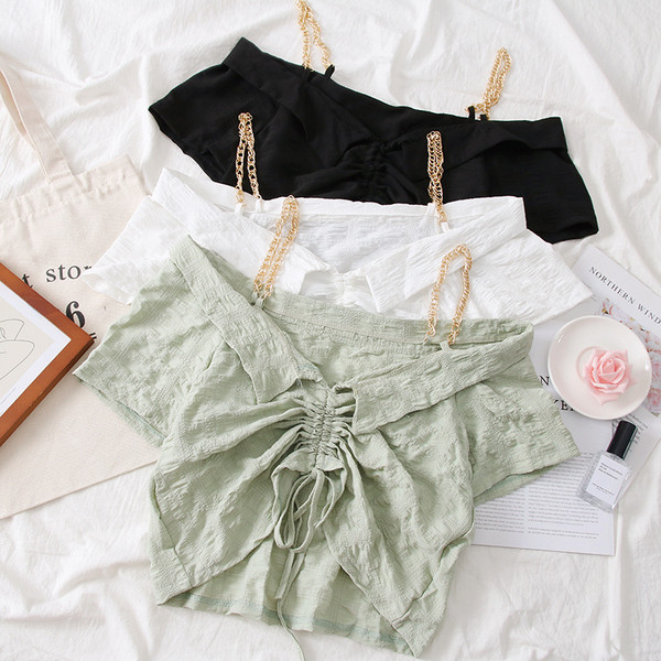 Bluză de damă modernă cu mâneci scurte - patru culori