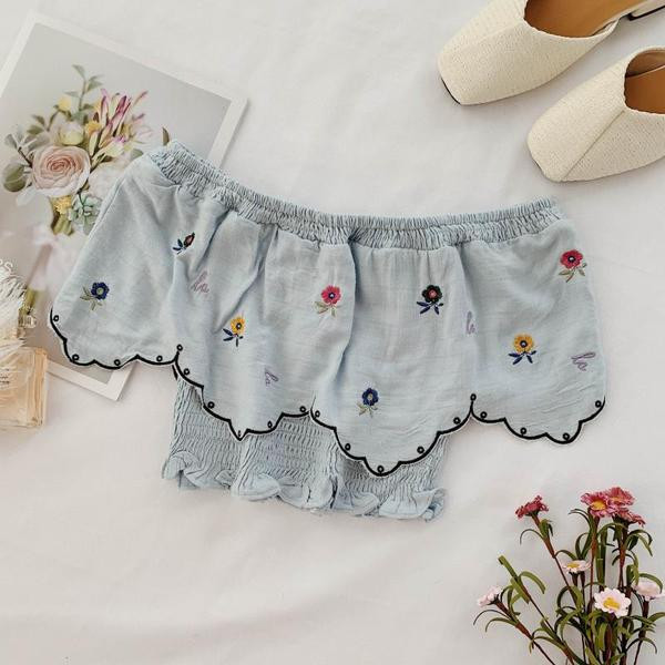 Bluza de dama cu umerii goi in mai multe culori