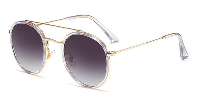 Ochelari de soare rotunzi moderni de dama in mai multe culori