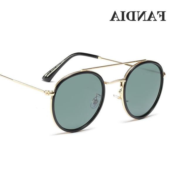 Ochelari de soare rotunzi moderni de dama in mai multe culori