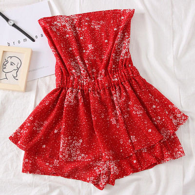 Model nou de salopetă de damă cu umerii goi - mai multe culori