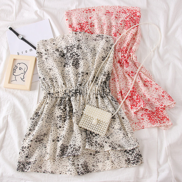 Model nou de salopetă de damă cu umerii goi - mai multe culori