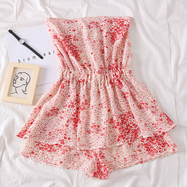 Model nou de salopetă de damă cu umerii goi - mai multe culori